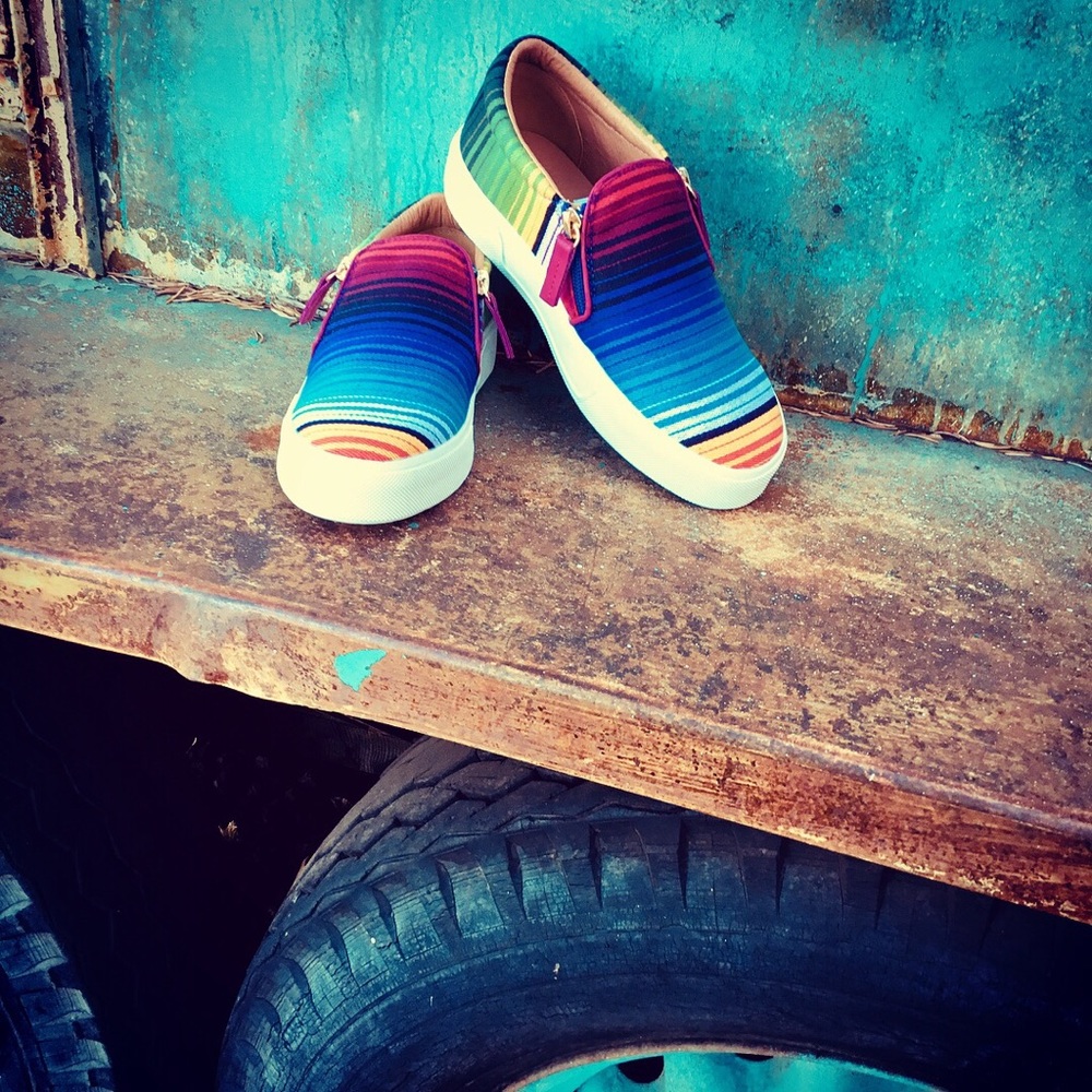 Serape Tennis Shoe